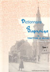 Dictionnaire biographique du territoire de Belfort