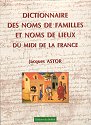Dictionnaire des noms de famille et noms de lieux du midi de la France