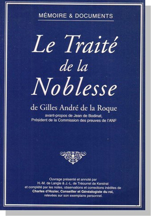 LE TRAITE DE LA NOBLESSE