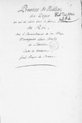 PREUVES DE NOBLESSE DES PAGES DE LA GRANDE ECURIE DU ROI, VOL I, 1668 - 1690