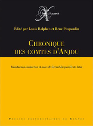 CHRONIQUES DES COMTES D'ANJOU,