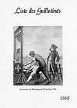 LISTE DES GUILLOTINES