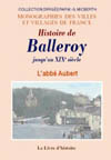 BALLEROY (HISTOIRE DE JUSQU'AU XIXE SIÈCLE)