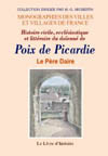 POIX DE PICARDIE (HISTOIRE CIVILE, EXCCLESIASTIQUE ET LITTERAIRE DU DOÀ¯ENNE DE)