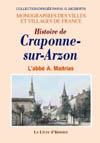 CRAPONNE-SUR-ARZON (HISTOIRE DE)