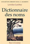 DICTIONNAIRE DES NOMS