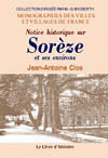 SOREZE ET SES ENVIRONS (NOTICE HISTORIQUE)