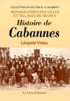 CABANNES  (HISTOIRE DE)