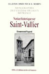 SAINT-VALLIER (NOTICE HISTORIQUE SUR)