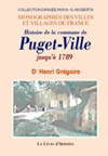PUGET-VILLE (HISTOIRE DE LA COMMUNE JUSQU'À  1789)