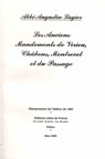LES ANCIENS MANDEMENTS DE VIRIEU, CHABONS, MONTREVEL ET DU PASSAGE