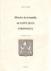 HISTOIRE DE LA FAMILLE DE SAINT JEAN D'HONNOUX