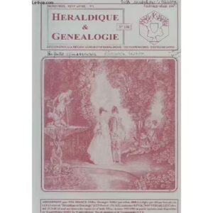 HERALDIQUE ET GENEALOGIE REVUE NUMERO INITIAL - 1969